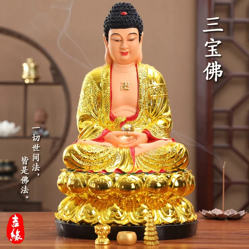 

Resin Enshrined Tools At 1pc With Home Religious Gilded Buddha Decor Are And Figurine Statues Home,