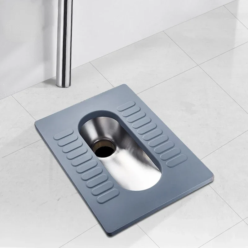 #Soft Bag Stainless Steel Toilet Anti-Collision Retention Room Bathroom Silicone Potty Chair Urinal Deodorant 4