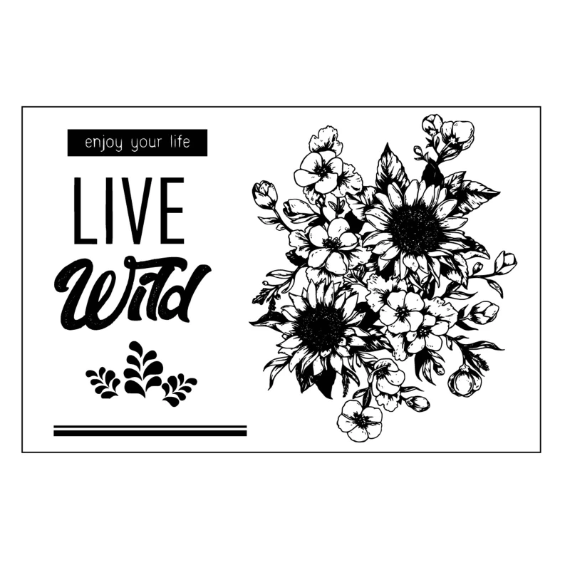 DIY 스크랩북 만들기 어린이 성인 인사말 카드용 투명 실리콘 스탬프