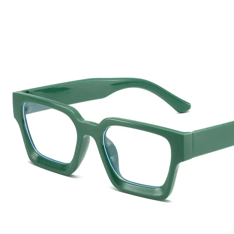 Texture Thick Edge Square Frame Decoration Street Wear Flat