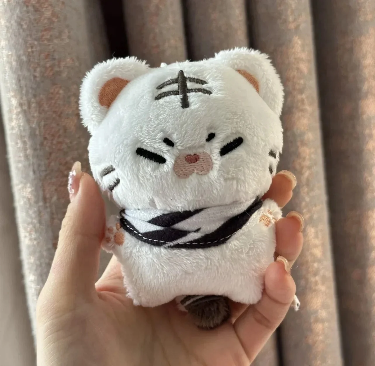 10cm Plush Keyring Korean Idol HOSHI Official Same Style Plush Little Tiger Keyring Kwon SoonYoung Cute Doll Pendant 6