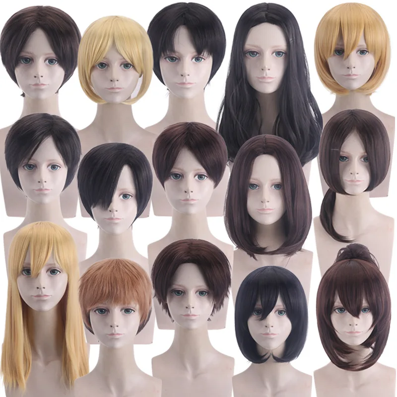 Long Straight Cosplay Wig Heat Resistant