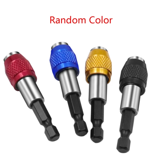 Multifunctional Drill Bit Extender with Universal 1/4” Hex Shank Quick