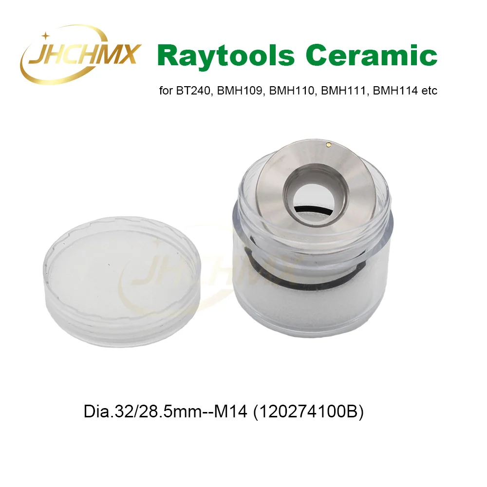 기존 Raytools 레이저 세라믹 링 Dia.32 M14 노즐 홀더 120274100B BMH109 BMH110 BMH111 BMH114 Bodor 기계