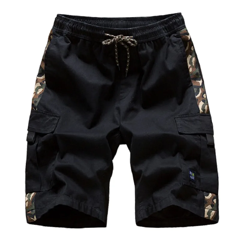 2023 Summer New Multi-pocket Work Shorts Men's Cotton Loose Large Size Casual Pants In pants five