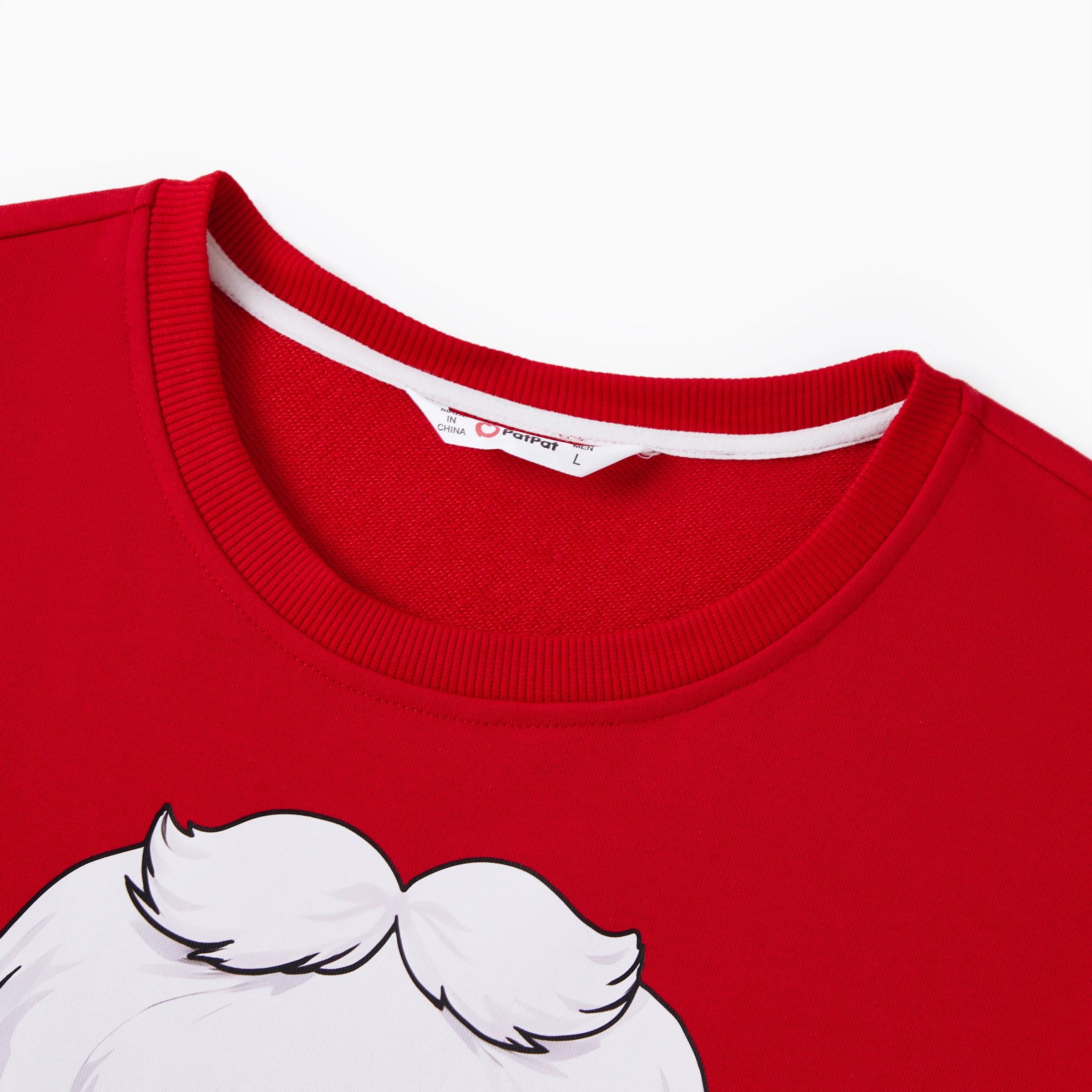thumbnail image 4 of Camisetas navideñas a juego para toda la familia, divertidas y extravagantes imágenes de Papá Noel rojo y elfo verde, 4 of 5
