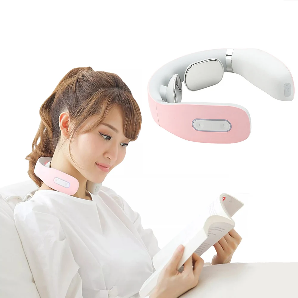 

Electric Neck Massager Body Massage Deep Tissue 5 Modes & 16 Levels Intensity Cervical Relax Pain Relief Tool Health Care