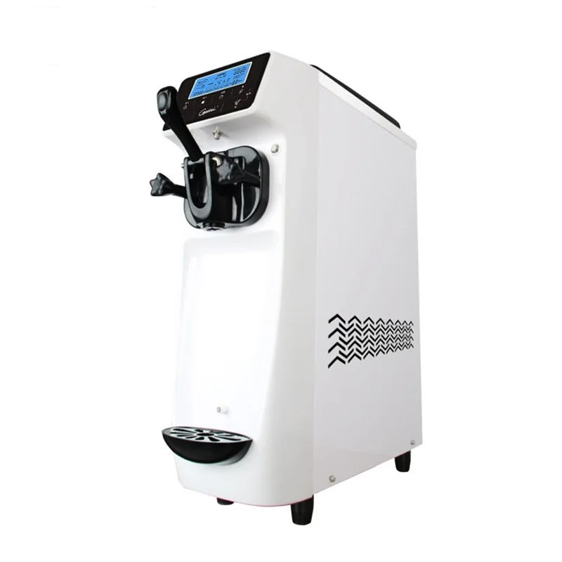 

Commercial Soft Serve Ice Cream Machine Electric 220/110V 50/60HZ 1 Flavor Sweet Cone Ice Cream Maker With EU/AU/UK Plug