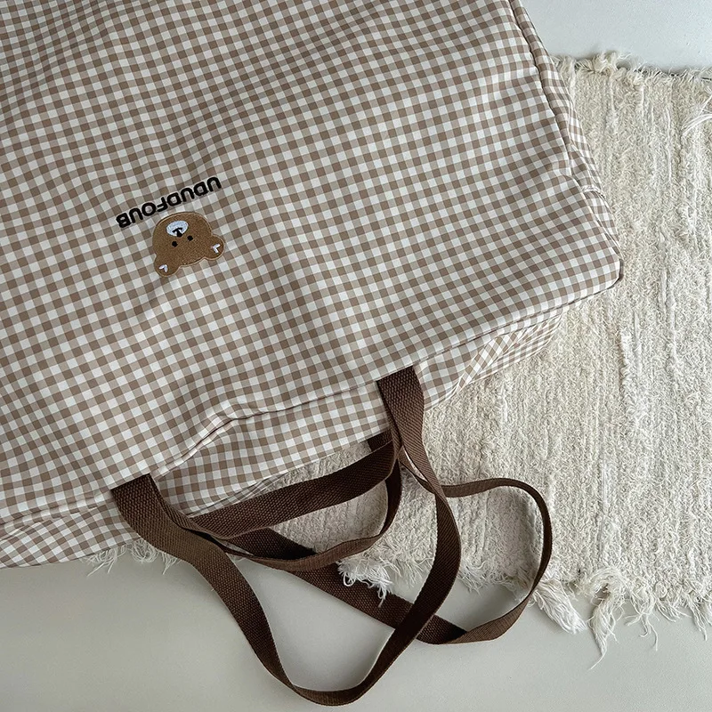 Kids Luggage Bags Kindergarten Child Quilt Storage Bags Mommy Bag Baby Items Canvas Handbag Waterproof Organizer Maternity bag