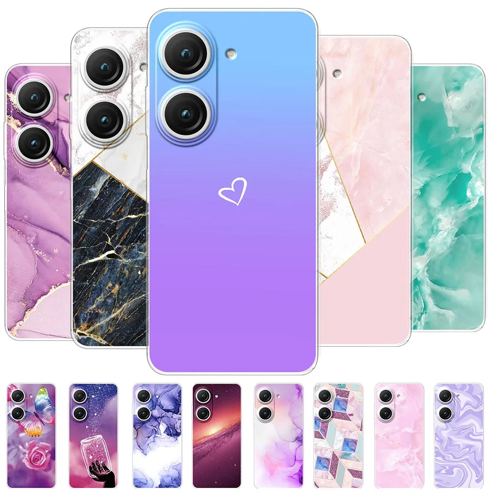 Per Asus Zenfone 9 Custodia Per Stampa Custodia Morbida In Silicone Per Asus Zen Fone 9 Custodia Per Zenfone 9 Ai2202 Trasparente Coque Fundas