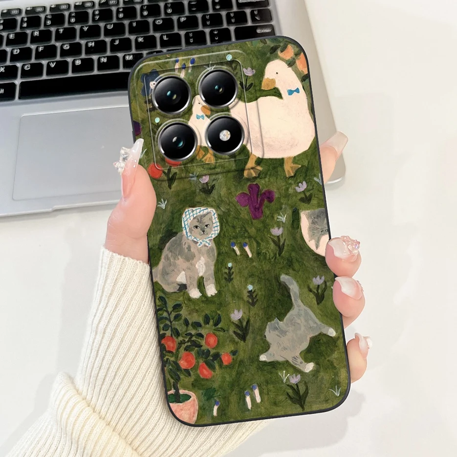 Cute Dog Cartoon Soft TPU Case - Full Camera Protection Cover