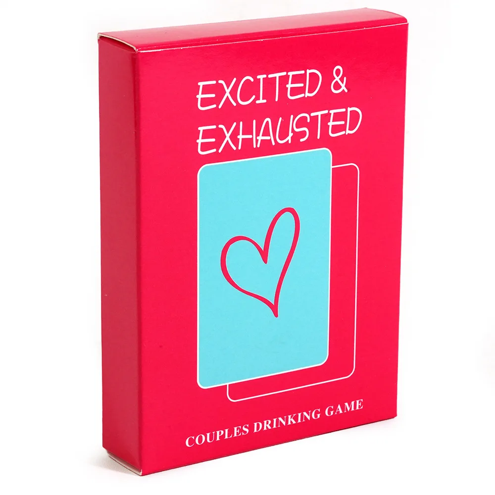 Adult Card Playing Game 50x Playing Cards Drinking Card Game For Couples