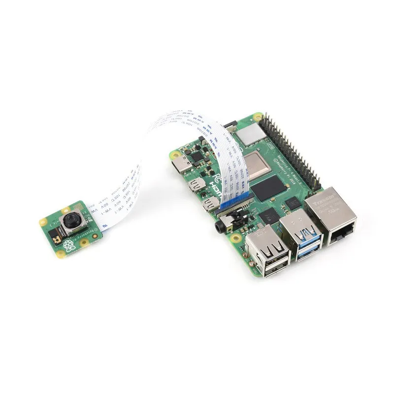 Oficial Raspberry pi Câmera Módulo 12mp Imx708 Sensor Foco Automático Snr Dpc Pdaf Opcional 75 ° 120 ° Noir Visão Noturna para pi 4b - Imagem 2
