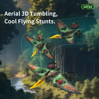 Pterosaur RC Plane 2.4G EPP Foam Anti-Wear RC Drone with LED Light Gravity Sensing Aircraft Glider Toys for Kids 2