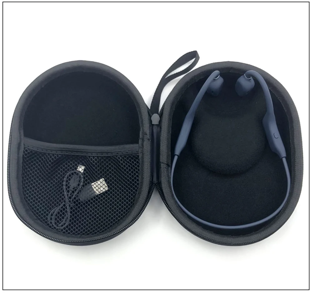 Hard EVA Portable Case for AfterShokz /SANAG /NANK /XIAOMI Trekz Air Bone Conduction Headphone Bag Earphone Travel Carrying Box