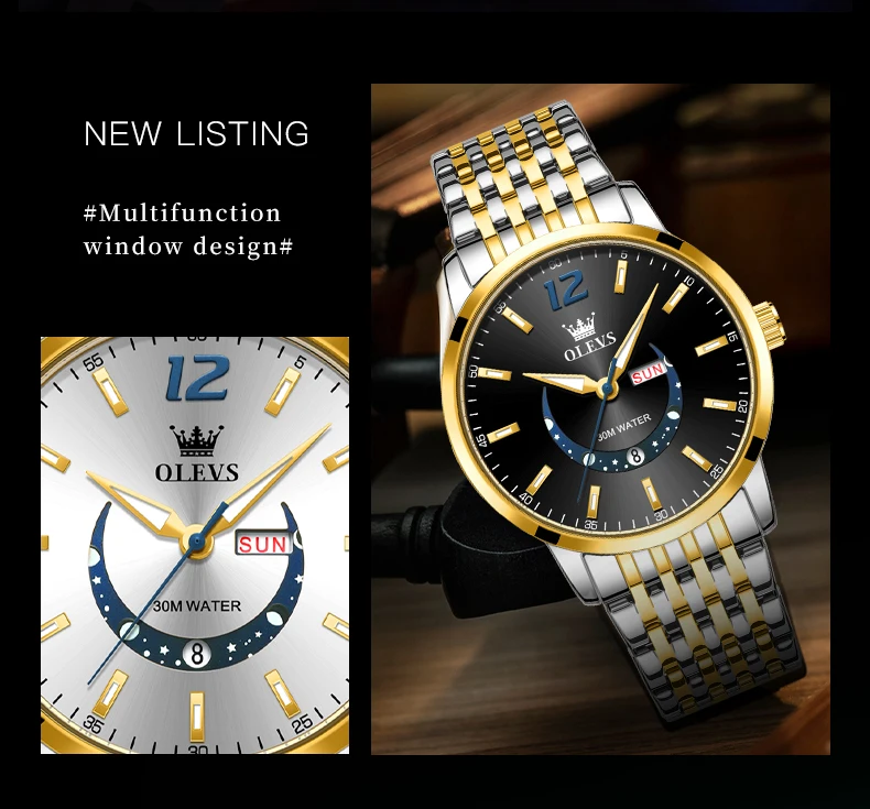 Olevs 710 Men's Watch description image 5