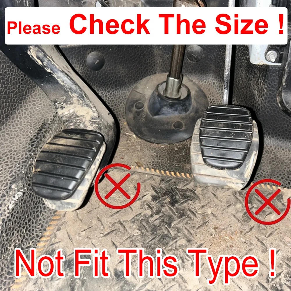 Pedal cover brake clutch foot pedal pad cover replacement for Nissan NV400 Interstar Opel Movano Renault Master 2010 2011 2012 2013 -
