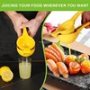 Manual Lemon Clip Creative Kitchen Gadgets Colorful Manual Lemon Juicer Not Easy To Deform Mini Home Portable Lemon Clip 6