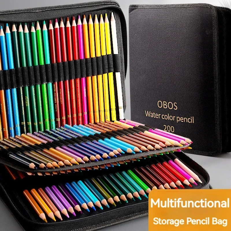 

/ Colored With Bag Sketching Pencils Cloth Drawing Watercolor Oil 200/120/72/48 Art Color Supplies For Professional