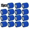 1/6/10/15pcs Multiple 4.8m Blue Sports Elastic Bandage Wrapping Straps, Used For Knee Support Pads, Fingers, And Knee Pads