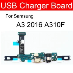 Enhanced Charging USB Jack Port Board Flex Cable - USB Charger Dock Connector Board (A3 2016 A310F)