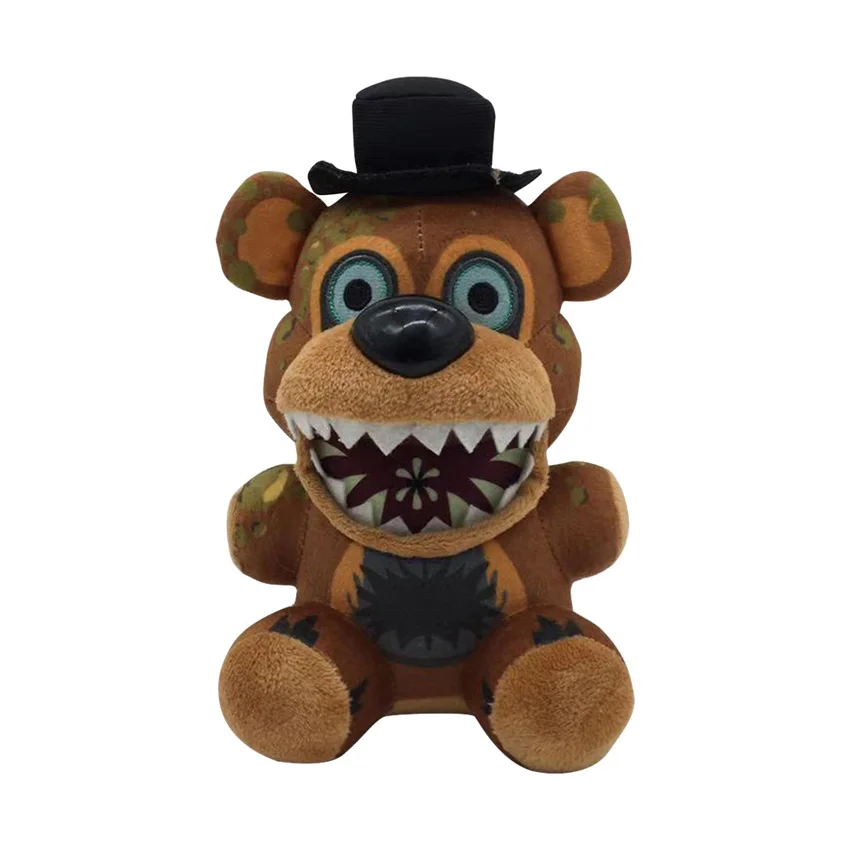 thumbnail image 1 of 18cm FNAF Freddy's Plush Toy Stuffed & Plush Animals Bear Rabbit Game Fnaf Birthday Christmas Toys For Kids AAA, 1 of 5