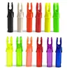 50pcs Arrow Nocks Insert Tips ID6.2mm Arrow Shaft Tails Plastic Archery Hunting Bow DIY Accessory 1