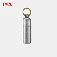 IMCO Mini Oil Lighter 6100 Small Kerosene Lighter Portable brass Gasoline Lighter Peanut Lighter 50*13mm 2