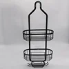 Hanging Caddy For Drilling Bathroom Storage Shower Rack Shower Without Hooks Shelves Over Organizer with Towel Bathroom 2