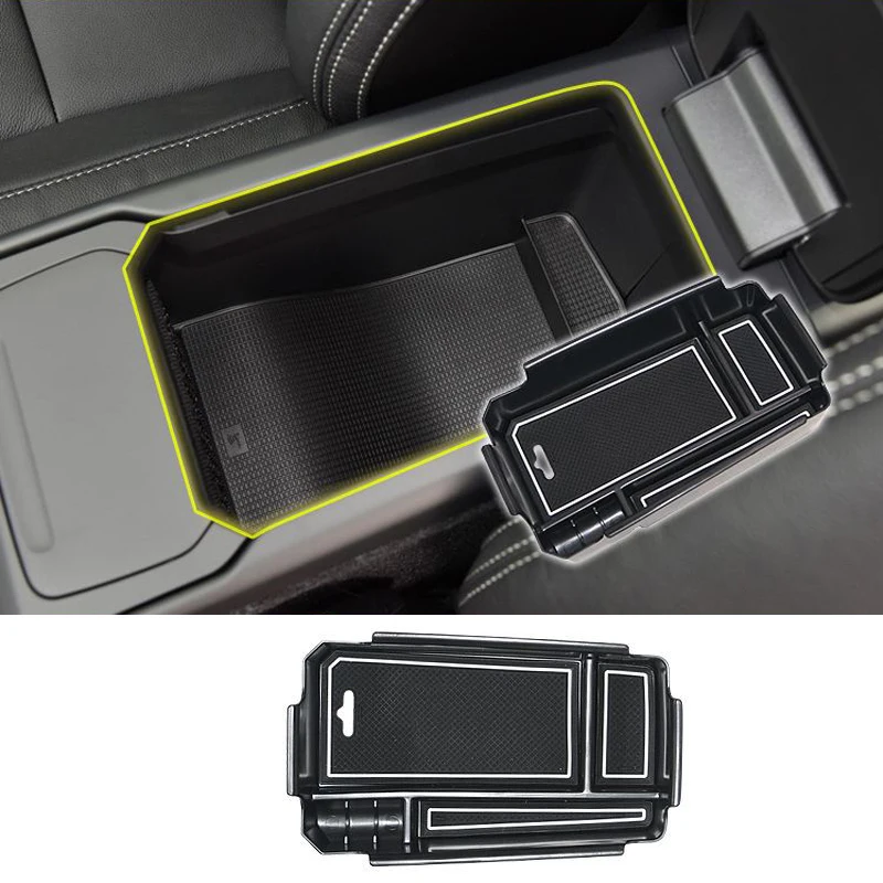 

Car Center Console Armrest Storage Box For Volvo XC40 2019 2020 2021 Car Organizer Containers Holder Tray Interior Accessories