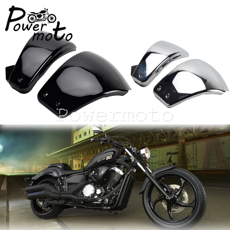 Coperture Forcella Harley Softail M8 Street Bob FXBB FXBBS – Alluminio CNC, Nero Lucido, Kit Completo 2018-2022
