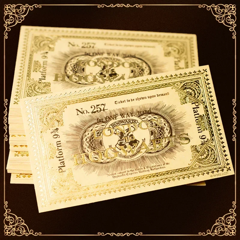 Magic Platform Ticket Magic Station Ticket Film Anime Circostante Hot Stamping Biglietti Party Cosplay Prop Regalo Di Natale