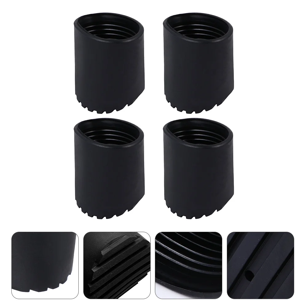 

Non- Foot Pad Non Slips Ladder Rubber Feet Mat Floor Protectors Ladder For Step Ladder Cushion Sole Black