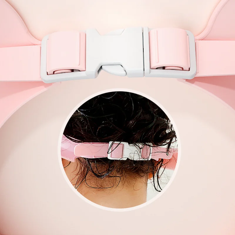 Baby Shower Soft Cap Adjustable Hair Wash Hat Kids Ear Protection Safe Children Shampoo Bathing Shower Protect Head Cover