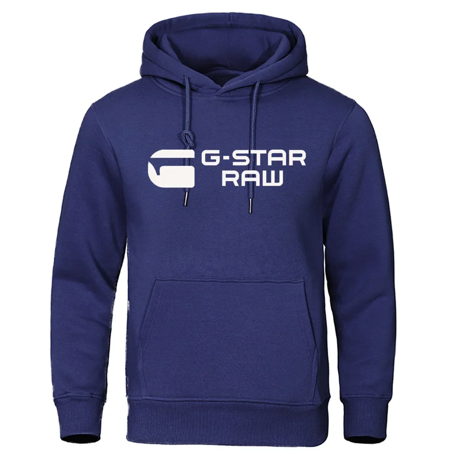 2024 New G-star RAM trendy fashion casual sportswear comfortable printed loose top pullover men's hooded sweatshirt street wear 3