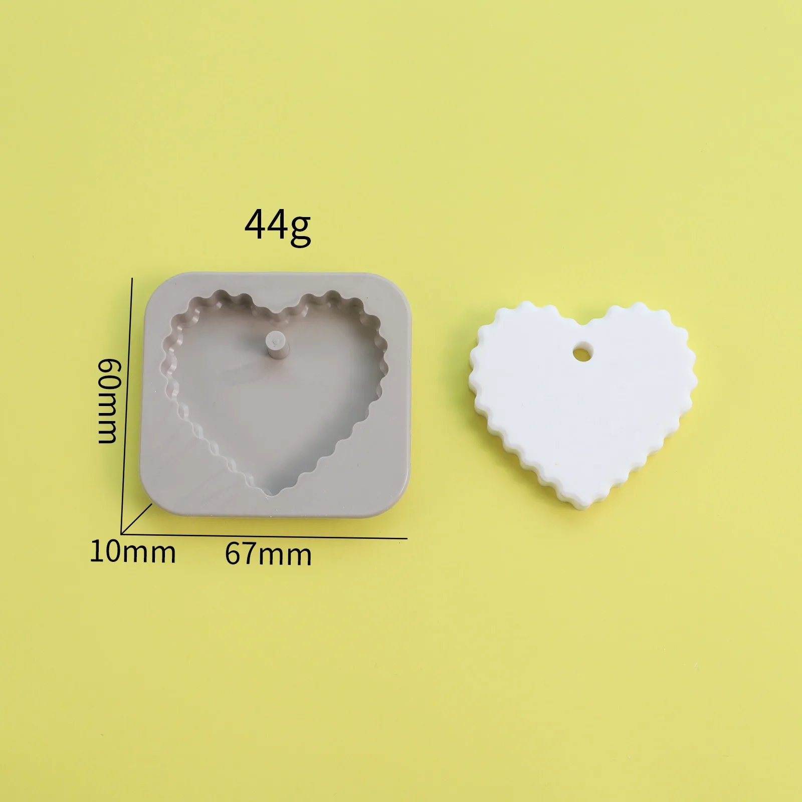 Aromatherapy Wax Tablet & Pendant Silicone Mold