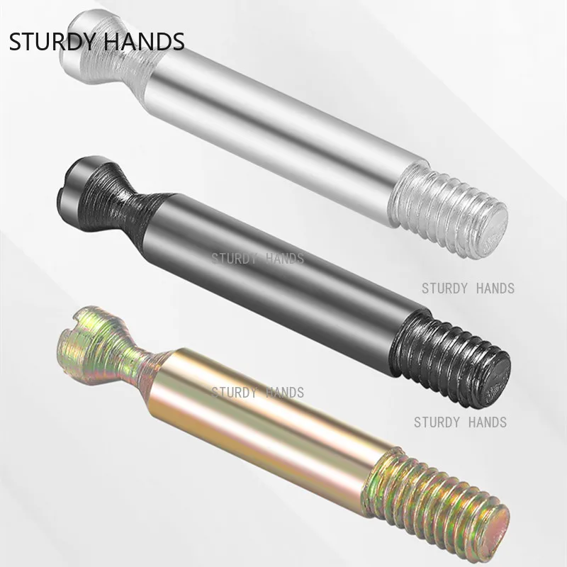 Thickened Four-in-one Furniture Fastener Dowel Connector Cam Lock Connecting Screw Wardrobe Link Fixer Hardware Fasteners 20set