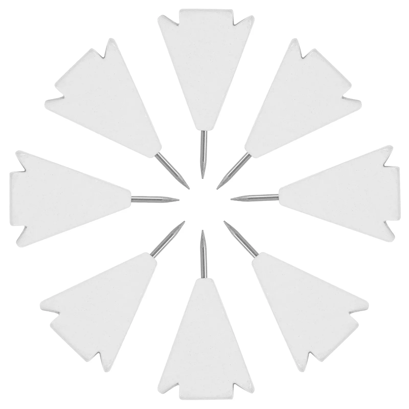 10Pcs 나무 압정 다기능 푸시 핀 사무실 학교 게시판 코르크 보드 벽걸이 후크 휴대용 푸시 핀