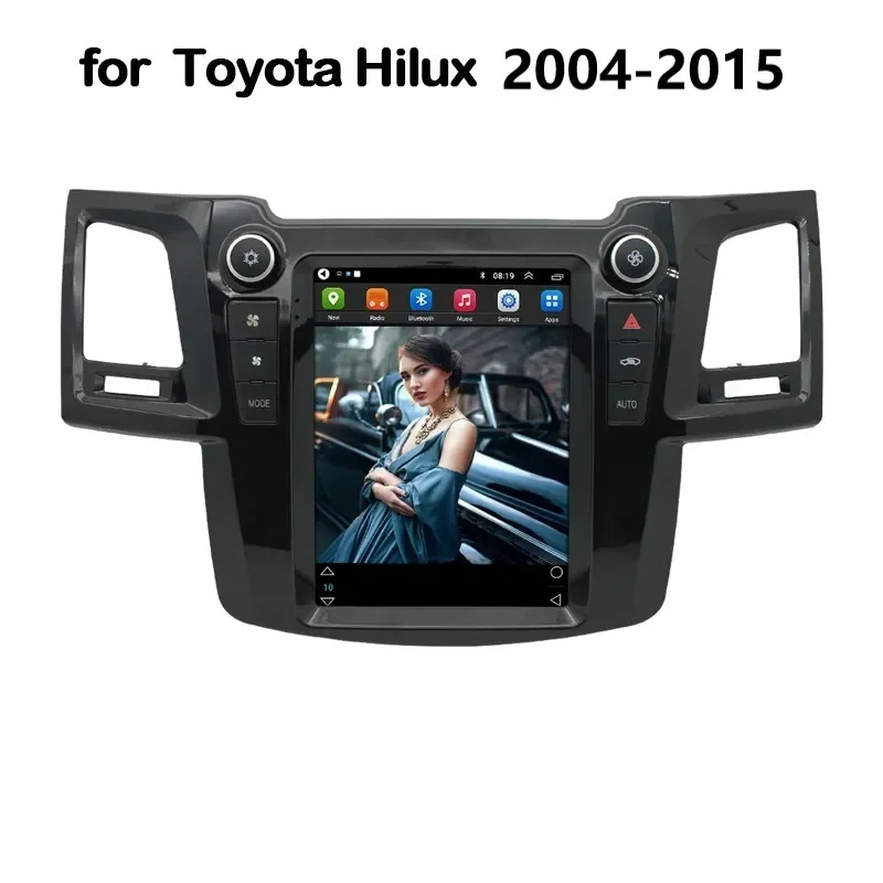 

9.7Inch Android 12 Tesla Screen for Toyota Fortuner Hilux 2007 - 2015 Car Radio Multimedia Video Player GPS Navigation Head Unit