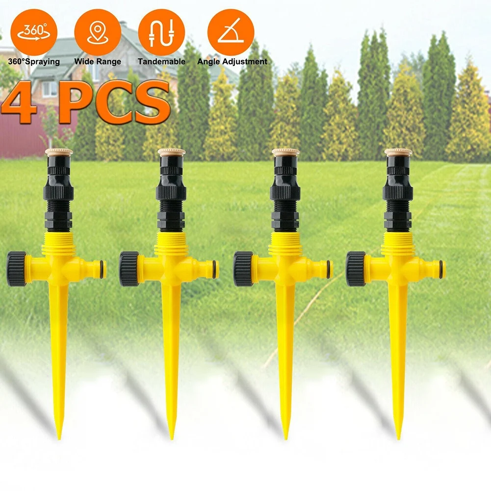 

Garden Sprinkler 360° Rotation Irrigation Watering System Automatic Agriculture Lawn Farm Greenhouse Plant Watering Sprinkler