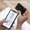 1/2Pcs VOCOlinc Smart Bluetooth Wallet Tracker Passport Tag, Use with Find My (iOS Only), Anti-lost Item Finder Keychain Locator 3