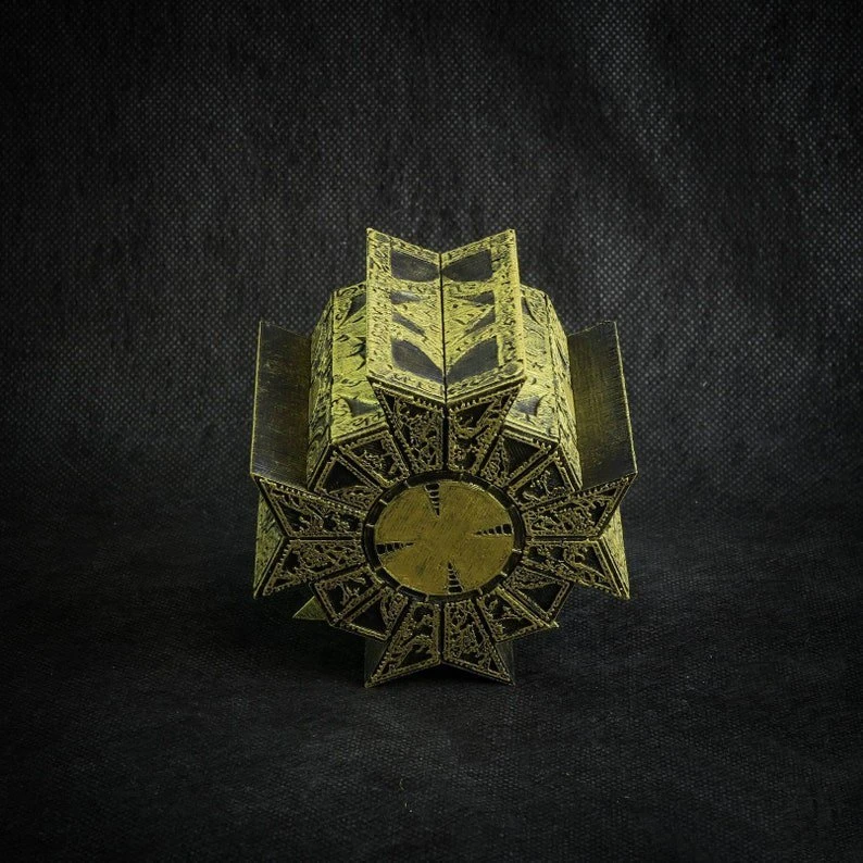 Working Lemarchand's Lament Configuration Lock Puzzle Box From Hellraiser Fashion Tide Chic 2022 Figurines & Miniatures expensive
