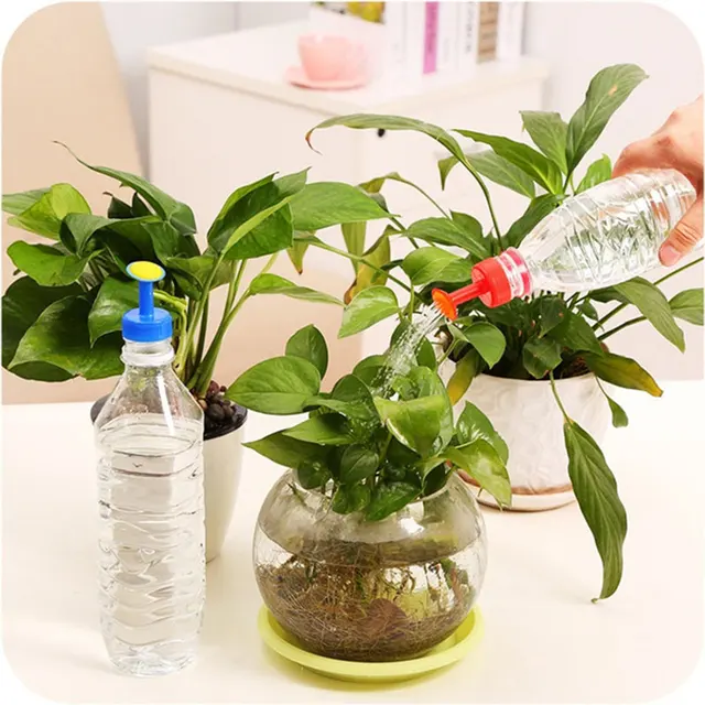 5PCS Portable Bottle Cap Sprinkler Garden Plant Watering Spout Sprayers Gardening Nozzles Waterers Seedling Irrigation Tools 4