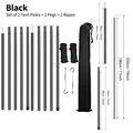 Set of 5 Black