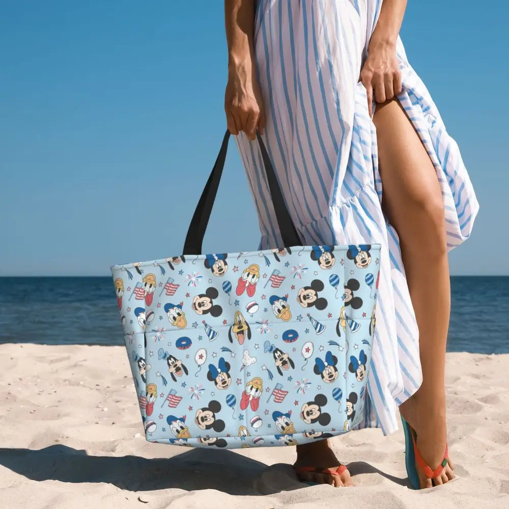 Large Beach Tote Bag Women Waterproof Sandproof Tote Bags for Pool Party S5c4d1b99285841c7a369fe66ce4a7ab2n