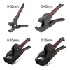 Pipe Cutter 32mm-75mm Aluminum Alloy Body Ratchet Scissors Tube Cutter PVC/PU/PP/PE Hose Cutting Hand Tools 6