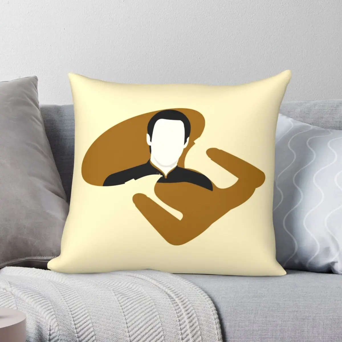 

The Android Square Pillowcase Polyester Linen Velvet Creative Zip Decor Pillow Case Car Cushion Cover