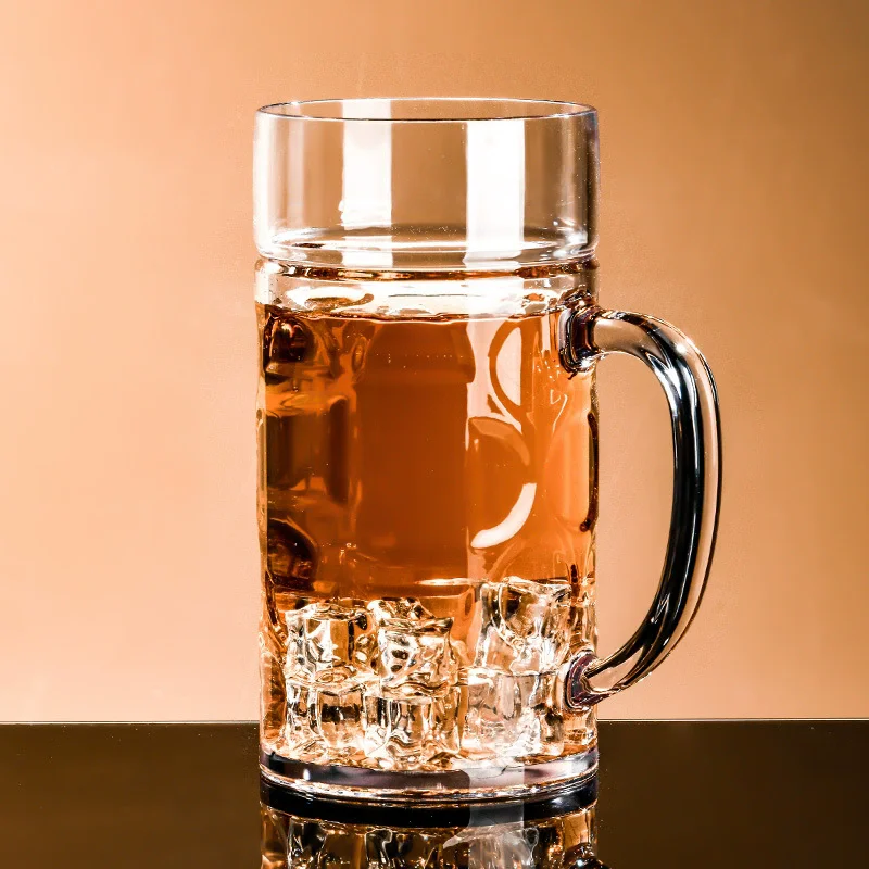 Beer Mug Made Of Glass For Bar Party Cold Drink Milk Shakes And Juices Glass 12 Beer Mug Made Of Glass For Bar Party Cold Drink Milk Shakes And Juices Glass