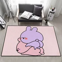 Cute A-Asamimichan Cartoon Lovely Door Mat For Living Room Bedside Decoration Bed Floor Bath Kitchen Entrance Carpet Large Rug 2
