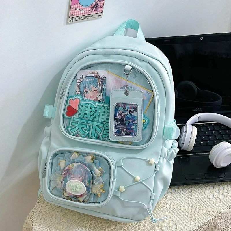 Kawaii Harajuku Pastel Transparent Ita Bag